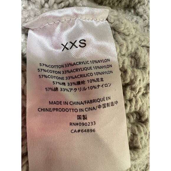 Fear Of God Essentials Cable Knit Turtleneck Sweater Wheat Men’s Size XXS - Picture 9 of 10